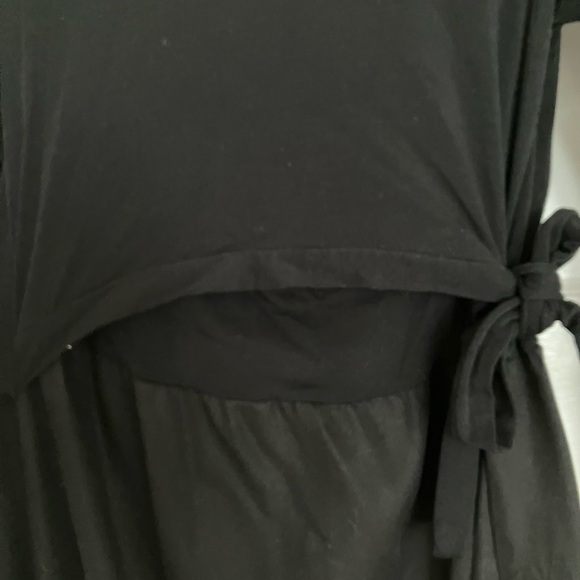 Boob Design Maternity Nursing Dress Black Size Small - Picture 5 of 8